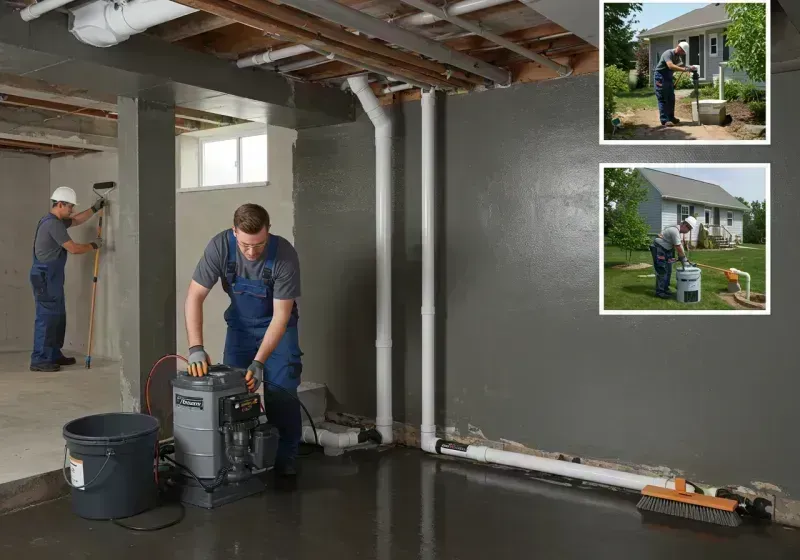 Basement Waterproofing and Flood Prevention process in Clemmons, NC